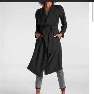 EXPRESS soft draped trench coat